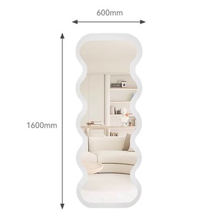 <span class=keywords><strong>Specchio</strong></span> da parete <span class=keywords><strong>specchio</strong></span> <span class=keywords><strong>colorato</strong></span> a forma di onda a forma di onda a tutta lunghezza <span class=keywords><strong>specchio</strong></span> - Product Image 5