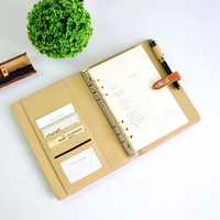 Carnet de notes personnalisé à sublimation en spirale avec dossier de présentation Bloc-notes et cahiers en cuir