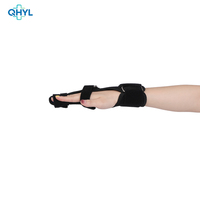 Attelle de fixation réglable pour main cassée (doigt médian) avec logo personnalisé, support de poignet pour fracture
