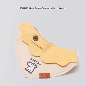 Bavoirs triangulaires en peluche pour chiots West Highland White Terrier, écharpes pour chats et chiens, accessoires pour chiens en coton uni - Product Image 3