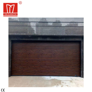 Xinguangda cửa hàng điều khiển từ xa nhôm cán màn trập công nghiệp trượt con lăn màn trập nhà để xe nhanh cửa - Product Image 2