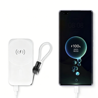 Pengisi Daya Cepat Magnetik GaN 3-in-1 65W PD 3.0 SCP OTP Tipe-C Pengisi Daya Dinding Nirkabel untuk Ponsel Kabel USB-C OEM
