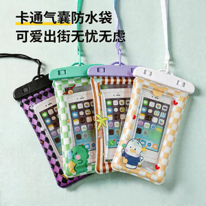 Funda Impermeable para Teléfono con Diseño de Dibujos Animados, Compatible con Pantalla Táctil, para Natación y Actividades al Aire Libre, con Asa Suave, Material de PVC - Product Image 5