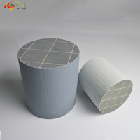 Filter partikulat EURO 2/3/4/5, substrat katalis keramik DOC/DPF