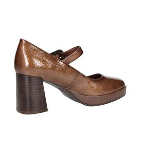 Zapatos de Tacón para Mujer Carmela, Color Marrón, Talla 36, Tacón Mediano, Plataforma, Estilo Mary Jane - Product Image 5