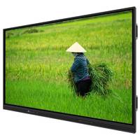 Precio de fábrica 4K 65 75 86 98 pantalla táctil de 110 pulgadas software en varios idiomas LCD LED Smart TV Android Win ordenador PC WiFi 6