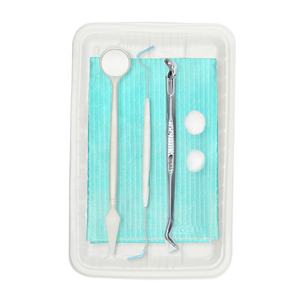 Kit monouso esame odontoiatrico con sonda dentale di buona qualità Set di strumenti chirurgici per cura orale <span class=keywords><strong>Scaler</strong></span> pinzette specchietti - Product Image 4