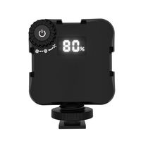 Lampe de studio photo professionnelle portable 5500K, 48 LED CRI 95 Ra+, gradateur progressif pour éclairage d'appoint vidéo, appareil photo reflex numérique, vlog