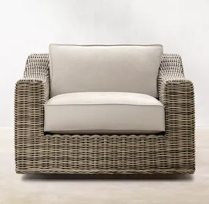 Ensemble de meubles de jardin pour cour, balcon, salon, extérieur, chaise en résine plastique, chaise en rotin de haute qualité - Product Image 3