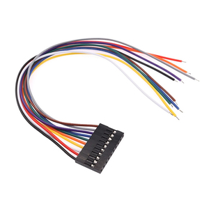ชุดขั้วต่อ Dupont 2.54 2 3 4 5 6 7 8 9 พิน แบบตัวผู้และตัวเมีย ขนาด 2.54 มม. 2P 2 พิน 5 พิน สายจัมเปอร์ สำหรับ PCB - Product Image 1