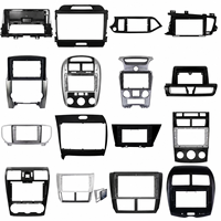 Kit de cadre de panneau de tableau de bord pour MOLDURA 9 POLEGADAS FORD NEW FIESTA FABRIQUÉ AU MEXIQUE, MODÈLE HATCHBACK 2012 SEDAN 2011-2017