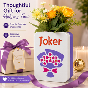 Vase de style carte Joker imprimé en 3D, pot de fleurs créatif, décoration d'intérieur, ornement de bureau - Product Image 4