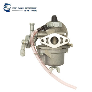 Carburateur 411C avec tuyau d'alimentation pour moteur <span class=keywords><strong>2</strong></span> <span class=keywords><strong>temps</strong></span> Robin NB411 CG411 BG411 EC04 40F-6, pièces de rechange pour débroussailleuse et coupe-herbe - Product Image 1