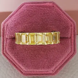 Jachon New Fashion Jewelry zircone squisita promessa gioielli fede nuziale eterna per donne ragazze
