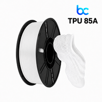 Filament d'imprimante 3D Becreative High Speed Ultra Soft TPU 85A 1,75 mm 1 kg 0,02 mm Matériau flexible pour Bambu Lab AMS 190-230