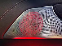 ICarsin Éclairage d'ambiance intérieur de voiture LED RGB amélioré pour BMW Série 5 G30 G38, accessoires de décoration pour garniture de haut-parleur