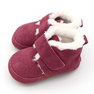 <span class=keywords><strong>Botas</strong></span> de Nieve Cálidas de Invierno 2021 para Bebés Niños y Niñas, <span class=keywords><strong>Botas</strong></span> de Suela Suave de Felpa para Recién Nacidos, Zapatos de Piel para Niños y Niñas - Product Image 4