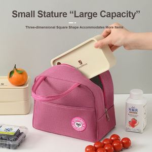 Hot Selling Portable Insulated Picnic Food Storage Bag Handbag School <b>Lunch</b> <b>Box</b> Dinner Container Promotional Gift <b>Lunch</b> Bag - Product Image 4