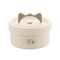 Boîte à bento réutilisable en acier inoxydable 304 multicouche sans BPA, compatible micro-ondes, anti-fuite, grande capacité, style japonais, 1 repas