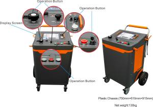 เครื่องกำเนิดไฟฟ้าแรงสูง HP-A50 สำหรับตรวจสอบสายเคเบิลแบบเคลื่อนที่ กำลังไฟ 2000 วัตต์ พร้อมอุปกรณ์ระบุตำแหน่งท่อใต้ดิน - Product Image 2