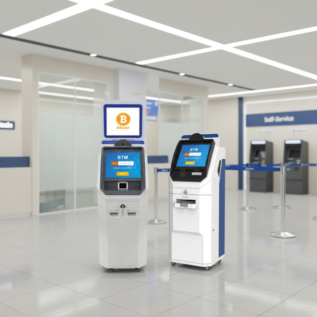 China Manufacturer Self-service Kiosk Wireless Cash Deposit Acceptor Payment Terminal SDK Facial Recognition Customized Currency