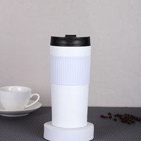 Approvisionnement d'usine Sublimation Acier Inoxydable Double Paroi Isolé Sous Vide 16 oz Tasse À Café Classique avec Couvercle En Gros