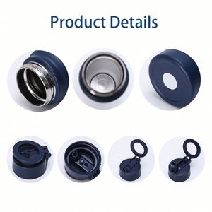 Botella de Agua Deportiva con Aislamiento al Vacío de Acero Inoxidable, Logotipo Personalizado, Tapa Magnética con Soporte para Teléfono, para Ciclismo, Gimnasio y Actividades al Aire Libre - Product Image 4