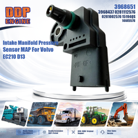 Capteur de pression du collecteur d'admission MAP pour Volvo EC210 D13 3968651 3968437 0281112576 0281002576 15194QS 14445576