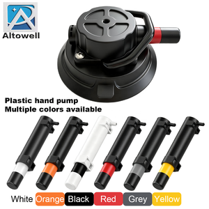 Pompa Vakum Tangan Industri 4,5 Inci dengan Penutup Bawah Silikon, Portabel, dari Aluminium Alloy untuk Penggunaan Berat di Perkemahan - Product Image 1