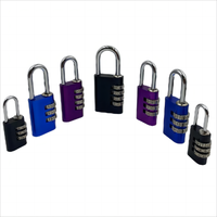 Cadenas à combinaison à disque numérique en alliage d'aluminium de 40 mm