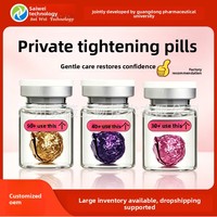 Capsule de réparation intime hydratante et antibactérienne Wujinwan Cnidium Monnieri pour le resserrement vaginal et l'hydratation contre la sécheresse, pour les femmes d'âge avancé