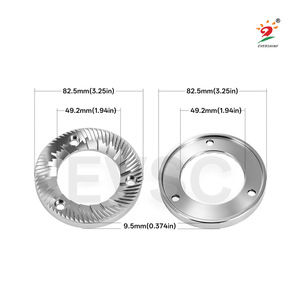 Juego de muelas para molinillo de café Evcs, cuchilla plana de acero inoxidable de 82,5 mm para piezas de molinillo de espresso - Product Image 1