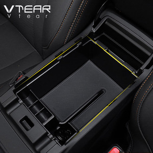 Vtear Per <span class=keywords><strong>Subaru</strong></span> <span class=keywords><strong>XV</strong></span> auto <span class=keywords><strong>accessori</strong></span> scatola di immagazzinaggio centrale container holder interno vassoio assicella decorazione pallet automobile - Product Image 4