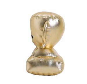 Trofeo di Campionato in Peluche Dorato Metallizzato, Dettagli Ricamati con Sorriso e Maniglia, Peluche Morbido per Regali e Decorazioni per Tutte le Età - Product Image 1