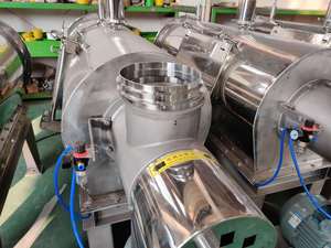 Kim loại bột luồng không khí ngang rung màn hình sàng/không khí máy bay phản lực trống bộ lọc màn hình máy - Product Image 3