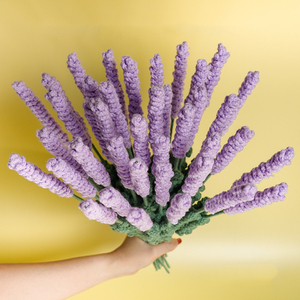 Flores de Ganchillo Coloridas, Amigurumi, Ramo de Flores Tejidas, Girasol, Rosa, Lavanda, para Flores Tejidas, Decoración del Hogar - Product Image 2