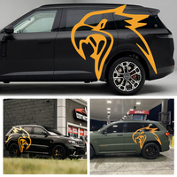 Autocollants décoratifs universels pour voiture, 2 pièces, autocollants imperméables pour carrosserie automobile, autocollants pour camion, SUV, véhicules tout-terrain