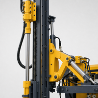 Foreuse DTH de type divisé ZGYX412B-1, machine de forage de surface sur chenilles pour l'exploitation minière et les trous de dynamitage en carrière