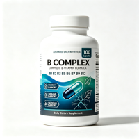 EN STOCK K-green Super B Complex Vitamines pour adultes 100 capsules Complément alimentaire pour soutenir le métabolisme énergétique