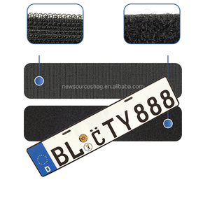 ที่ยึดป้ายทะเบียนแบบติดกาวในตัว พร้อมแถบตีนตุ๊กแก แม่เหล็กยึดป้ายทะเบียน - Product Image 2