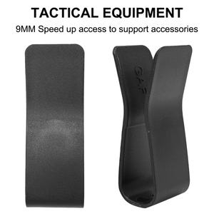 Pochette tactique Kydex pour chargeur, insert ABS à insertion rapide, clip porte-chargeur 9 mm, équipement de paintball - Product Image 2