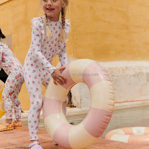 Usine directement professionnelle OEM écologique partout imprimé floral <span class=keywords><strong>combinaison</strong></span> de bain complète du corps style <span class=keywords><strong>surf</strong></span> avec volants - Product Image 2