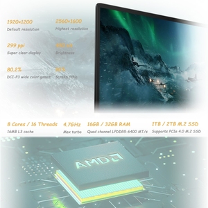 Gpd Win Max Máy Tính Xách Tay Chơi Game Mini Trung Quốc Máy Tính Xách Tay Nhỏ Máy Tính Xách Tay Game Thủ Màn Hình Cảm Ứng 10.1 Inch Cpu Amd 7 6800u 16Gb + 1Tb 67wh Pin - Product Image 5