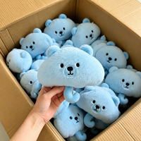 En stock – Peluche souris bleue de 8 pouces, super douce, vente en gros, livraison rapide, cadeau promotionnel, souvenir d'événement de marque