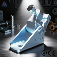 Attache anti-oscillation sismique UTT10Q en acier au carbone et QT450 UL CE électrogalvanisé pour la protection incendie des pipelines – Vente directe usine