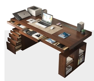 <span class=keywords><strong>Escritorios</strong></span> de pie ajustables en altura de lujo con cajones, mesas elevadoras ergonómicas eléctricas Boss - Product Image 6
