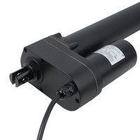 Actionneur linéaire JDR DC 12V 24V 4000N IP65 étanche avec capteur Hall pour antenne satellite, panneau solaire 1000mm
