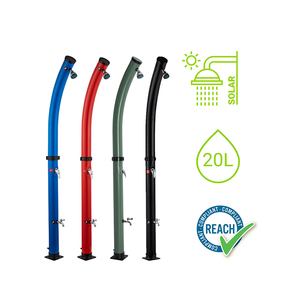 Colonne de <span class=keywords><strong>douche</strong></span> <span class=keywords><strong>solaire</strong></span> ronde et incurvée tout-en-un CYEN <span class=keywords><strong>20L</strong></span> en PVC pour <span class=keywords><strong>piscine</strong></span>, colonne de <span class=keywords><strong>douche</strong></span> <span class=keywords><strong>solaire</strong></span> complète pour la plage et la zone de <span class=keywords><strong>piscine</strong></span>, verte - Product Image 6