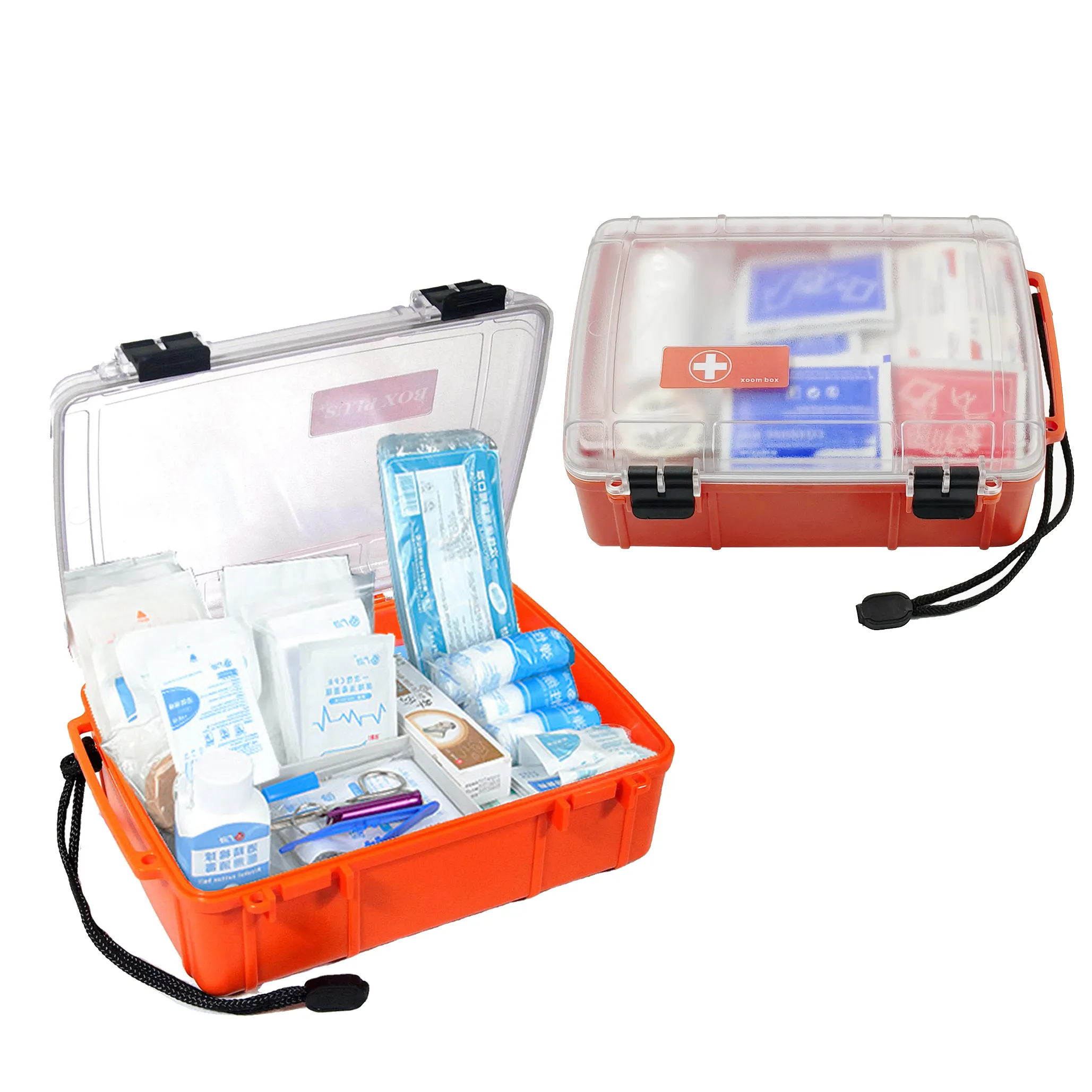 Kit de traumatologie extérieur durable ifak boîte de trousse de premiers soins de bonne qualité trousse de premiers soins étanche avec des fournitures médicales d'urgence