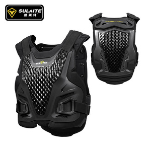 เสื้อกั๊กป้องกันการกระแทกแบบถอดเร็วสำหรับขี่มอเตอร์ไซค์ Sulaite อุปกรณ์ป้องกันภายนอกสำหรับผู้ใหญ่ ป้องกันหน้าอกและหลังสำหรับขี่ออฟโรด น้ำหนักเบา - Product Image 3